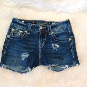 MISS ME JEAN SHORTS Size 26
